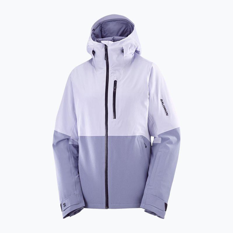 Geacă de schi pentru femei Salomon Highland cosmic sky/blue granite 7