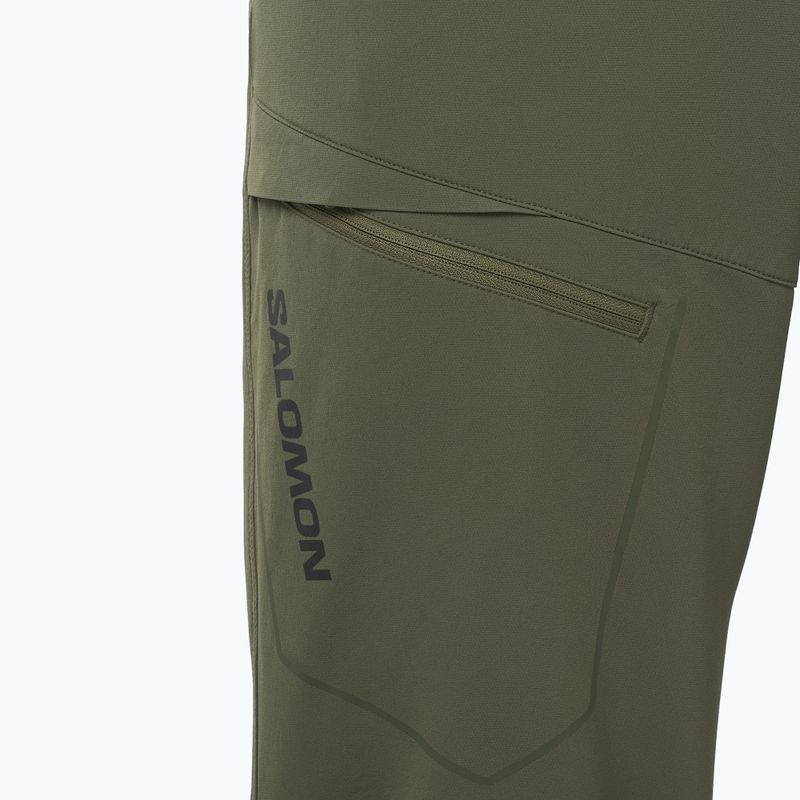 Pantaloni de trekking pentru bărbați Salomon Wayfarer Warm grape leaf 4