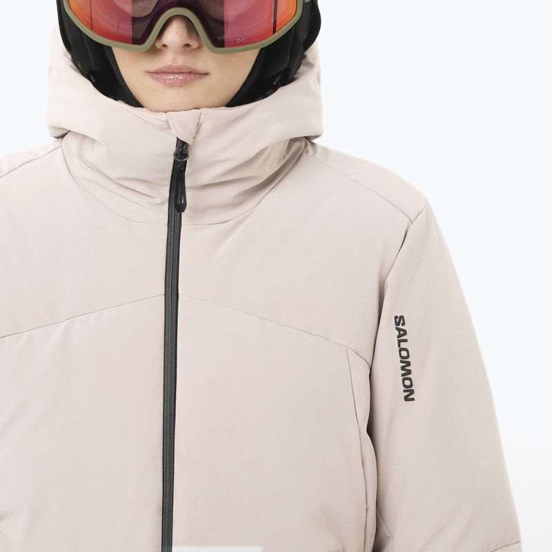 Geacă penru femei windbreaker Salomon Alpenflow Down etherea 3