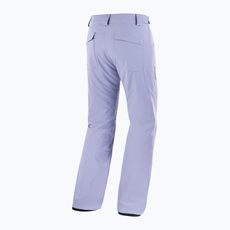 Pantaloni de schi pentru femei Salomon Edge blue granite 9