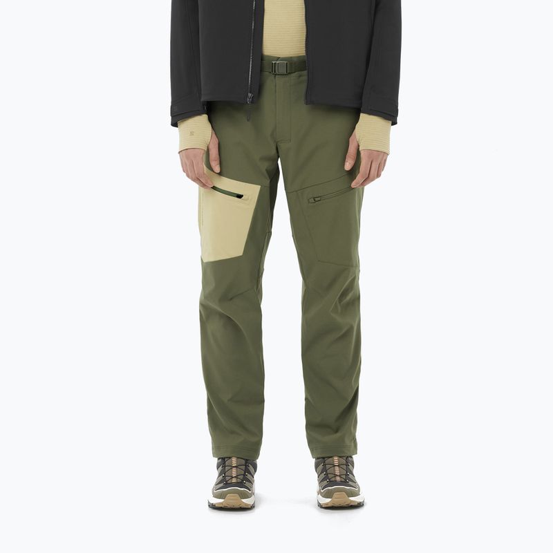Pantaloni de trekking pentru bărbați Salomon Outerpath Utility grape leaf
