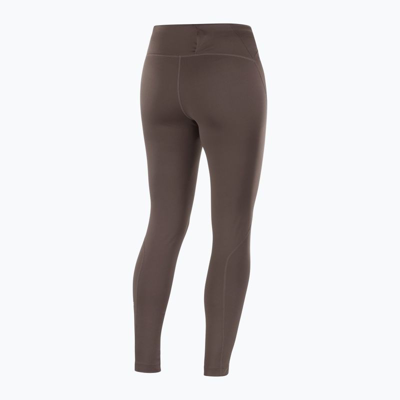 Colanți de alergare pentru femei Salomon SHAKEout Core 28" coffee bean 4