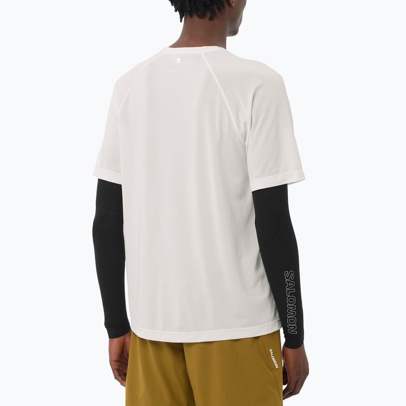 Tricou pentru bărbați  Salomon Shakeout Core whisper white 2