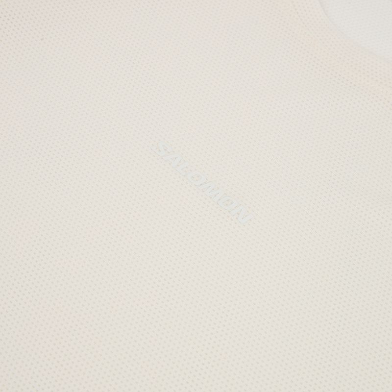 Longsleeve de alergare pentru bărbați Salomon Shakeout Core whisper white 3