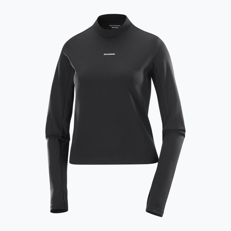 Longsleeve dealergare pentru femei Salomon Bliss negru profund 5