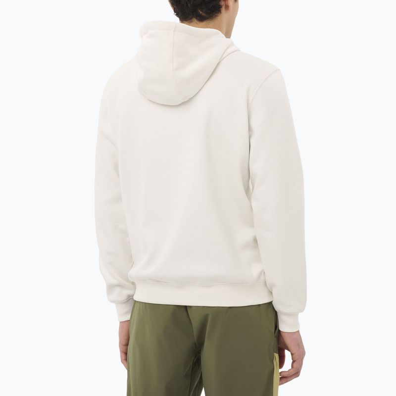 Bluză pentru bărbați Salomon Chest Logo Hoodie whisper white 2