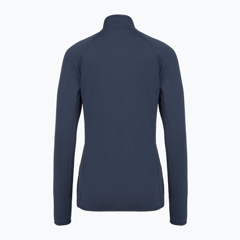 Bluză fleece pentru femei Salomon Lightwarm Full Zip blue nights 6