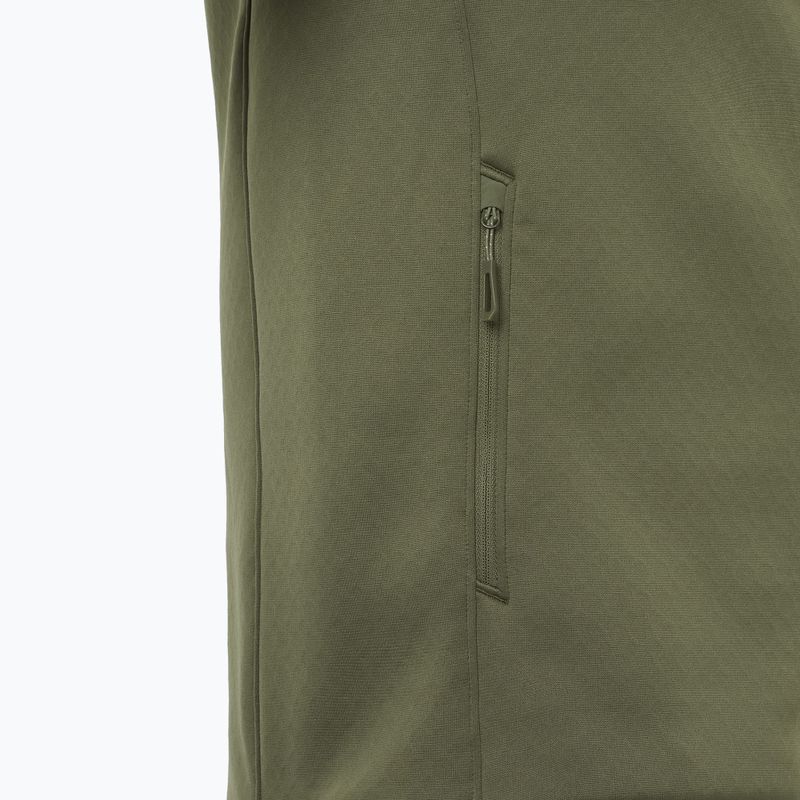 Bluză pentru bărbați Salomon Outline Warm Fleece Full Zip grape leaf 4