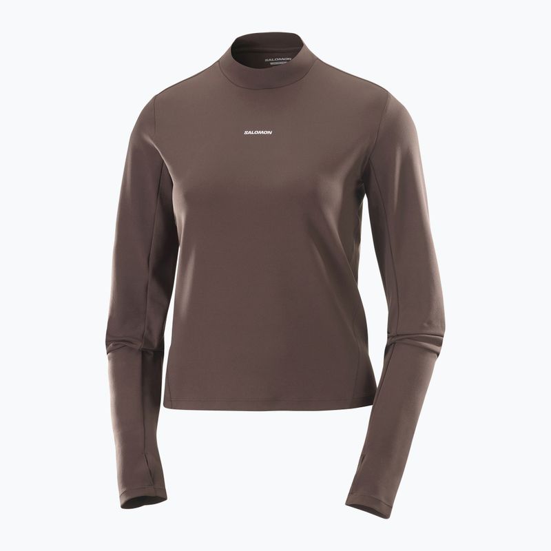 Longsleeve dealergare pentru femei Salomon Bliss coffee bean 3
