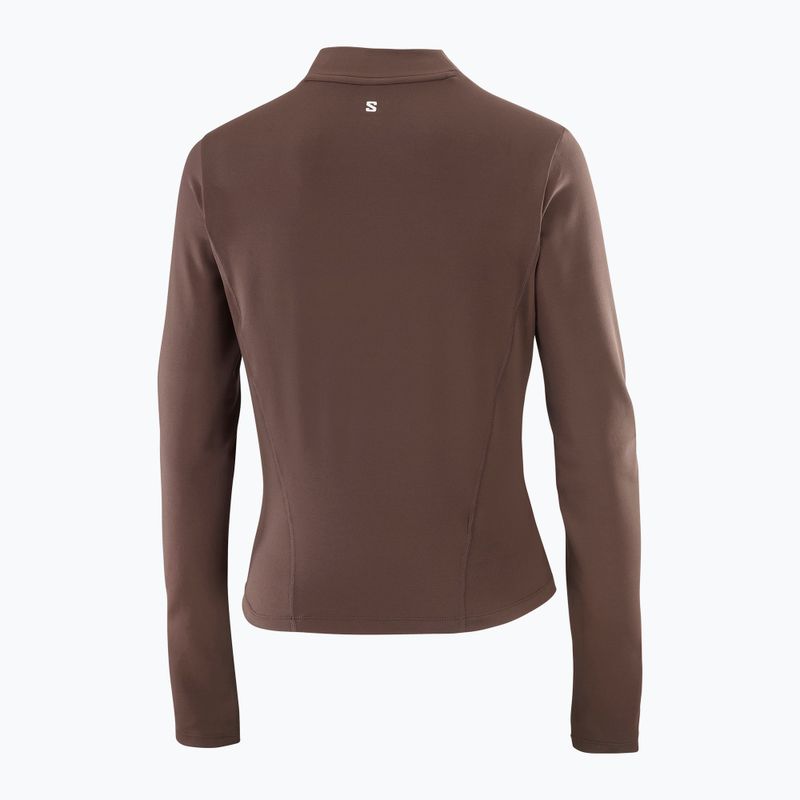 Longsleeve dealergare pentru femei Salomon Bliss coffee bean 4