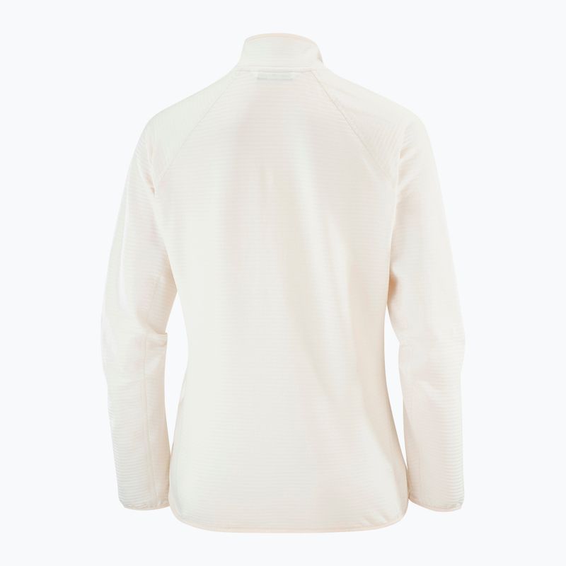 Bluză de drumeție pentru femei Salomon Essential Lightwarm Half Zip whisper white 6