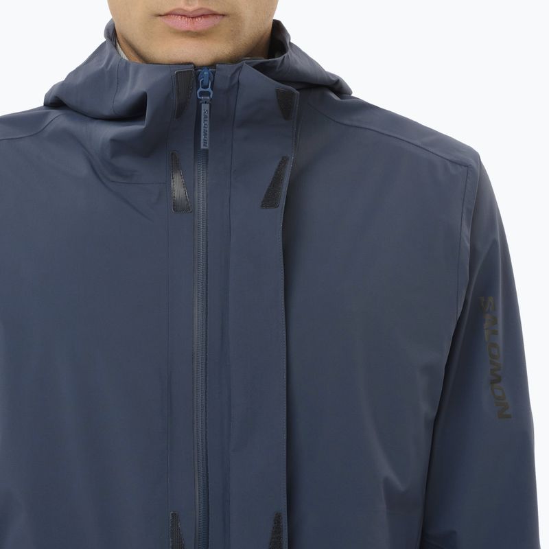 Geacă softshell pentru bărbați Salomon Outherpath Pro 2.5 l blue nights 4