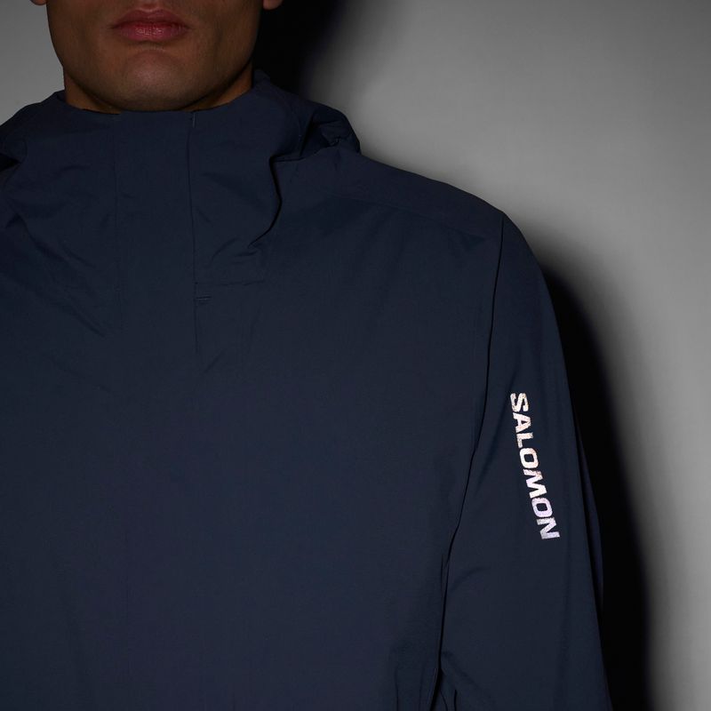 Geacă softshell pentru bărbați Salomon Outherpath Pro 2.5 l blue nights 8