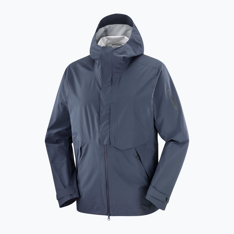 Geacă softshell pentru bărbați Salomon Outherpath Pro 2.5 l blue nights 9