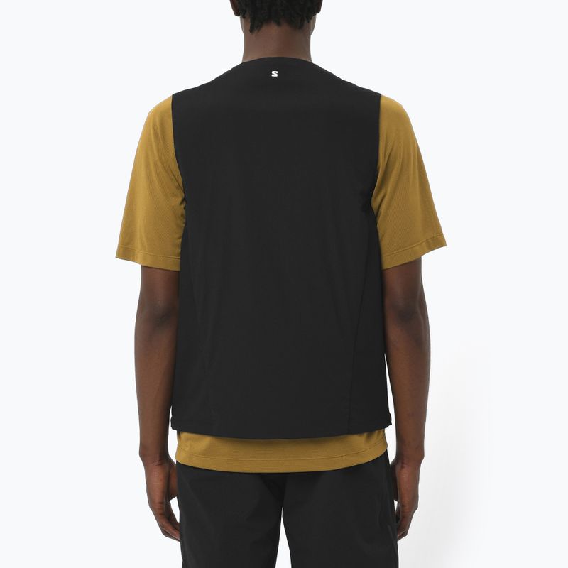 Vesta pentru alergare Salomon Mountain Flex Hybrid deep black 2