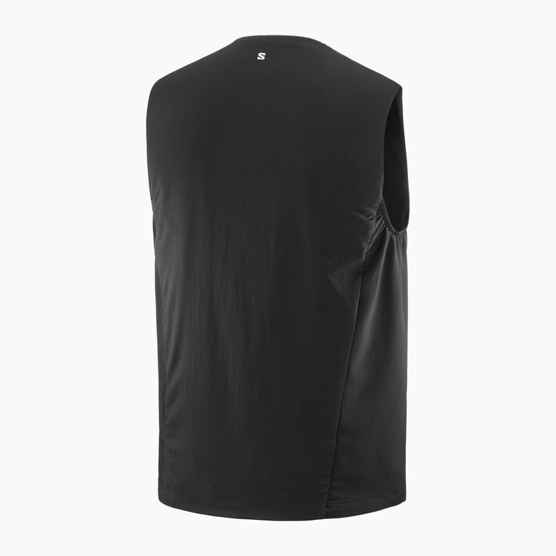 Vesta pentru alergare Salomon Mountain Flex Hybrid deep black 5