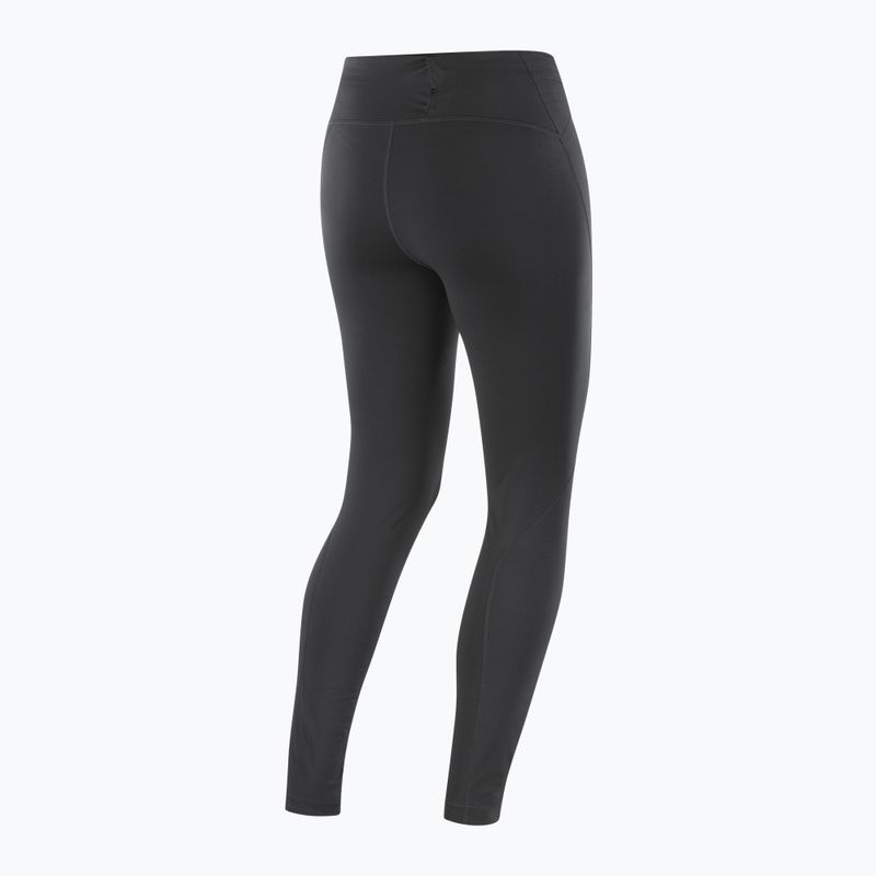 Colanți de alergare pentru femei Salomon Shakeout Core Warm deep black 6