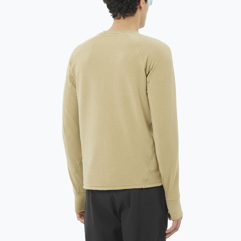 Bluză pentru bărbați Salomon Essential Lightwarm CN gray green 2