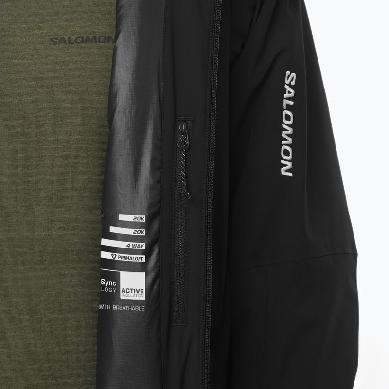 Geacă de schi pentru bărbați Salomon Spectral deep black 7