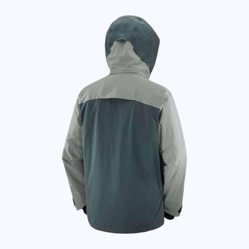 Geacă de schi pentru bărbați Salomon Spectral green gables/sedona 10