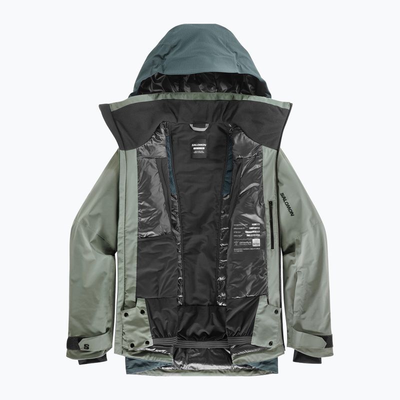 Geacă de schi pentru bărbați Salomon Spectral green gables/sedona 11