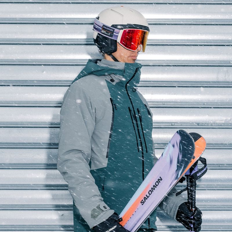 Geacă de schi pentru bărbați Salomon Spectral green gables/sedona 12