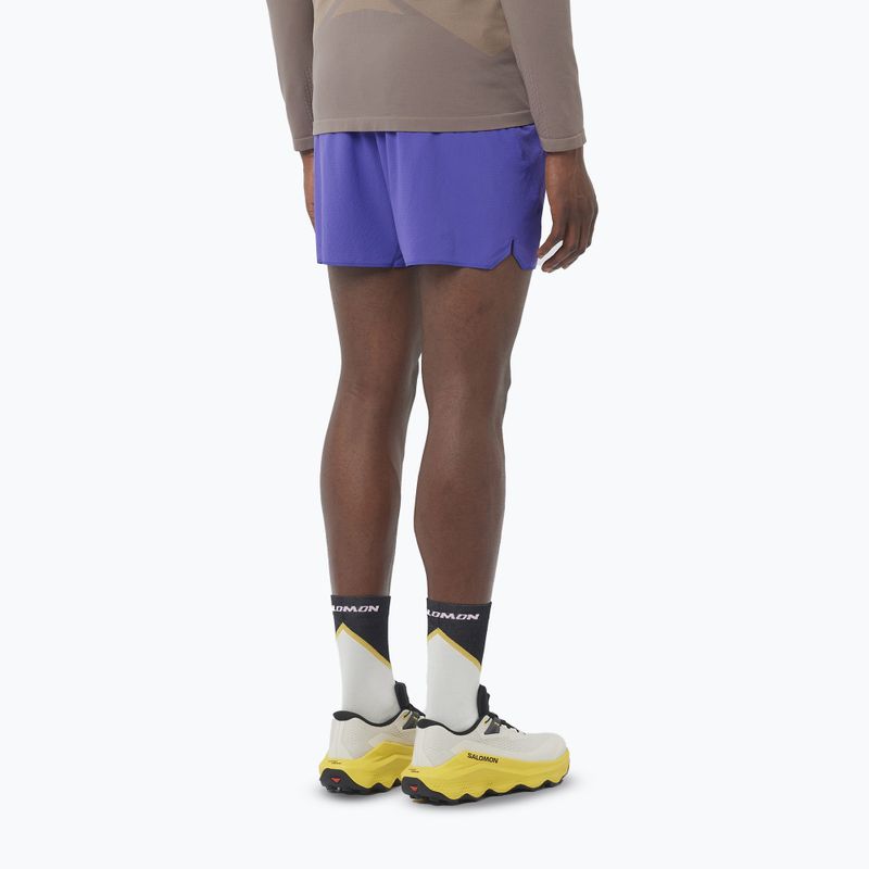 Pantaloni scurți de alergare pentru bărbați Salomon Sense Aero 5" liberty 4