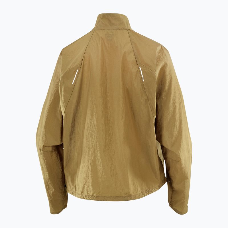 Geacă de alergare pentru femei Salomon Shakeout Fly brilliant olive 8