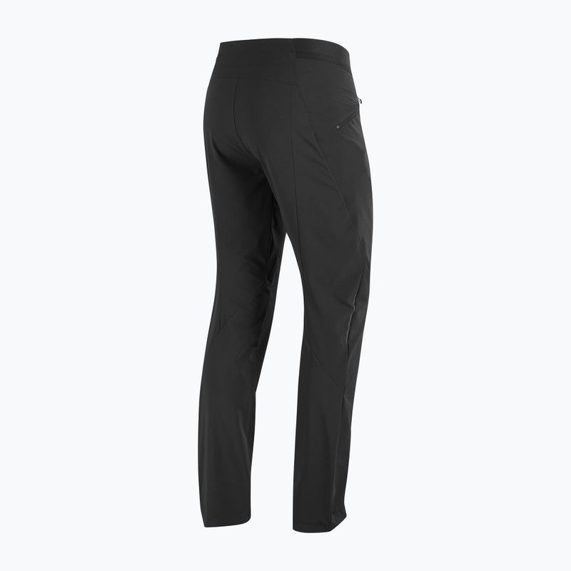 Pantaloni de alergare pentru bărbați Salomon Ultra deep black 6