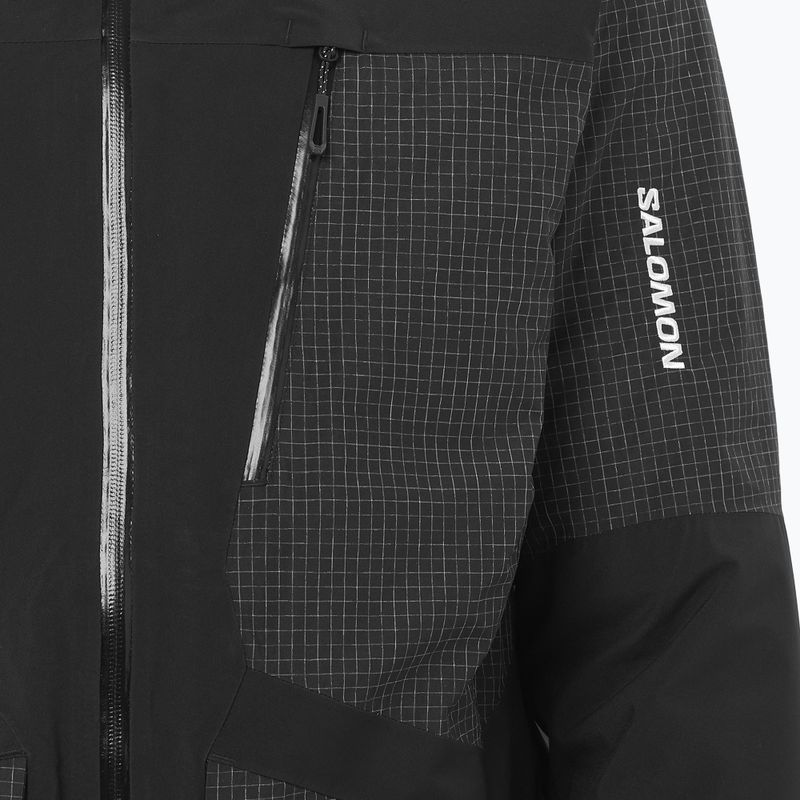 Geacă de schi pentru bărbați Salomon Spark deep black 4