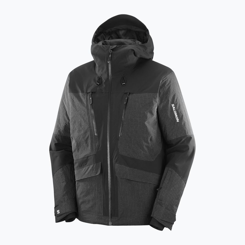 Geacă de schi pentru bărbați Salomon Spark deep black 8