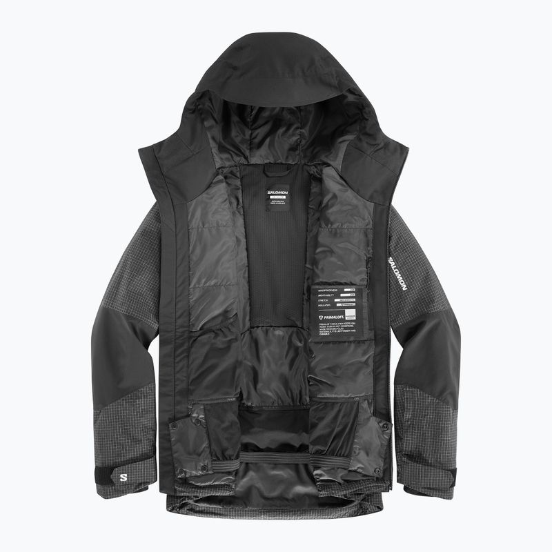 Geacă de schi pentru bărbați Salomon Spark deep black 9
