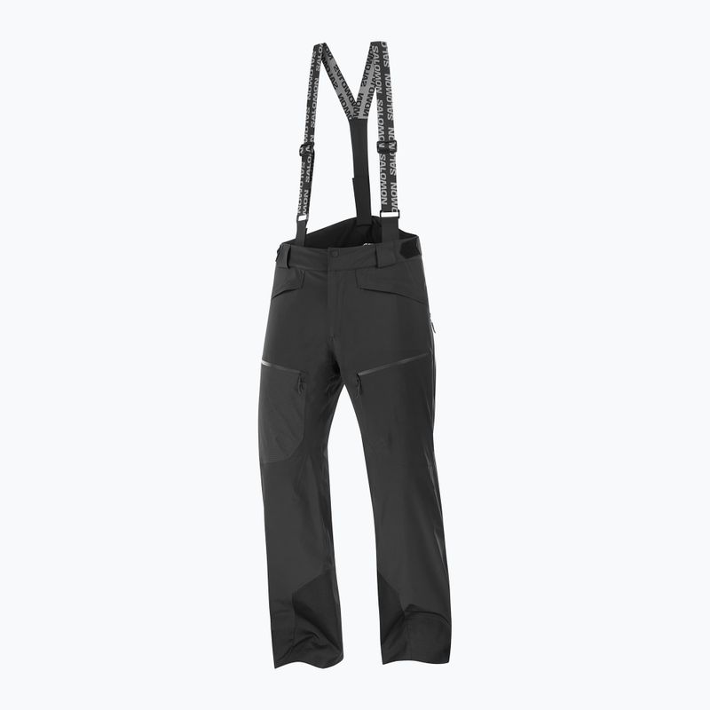 Pantaloni de schi pentru bărbați Salomon Spectral deep black 6
