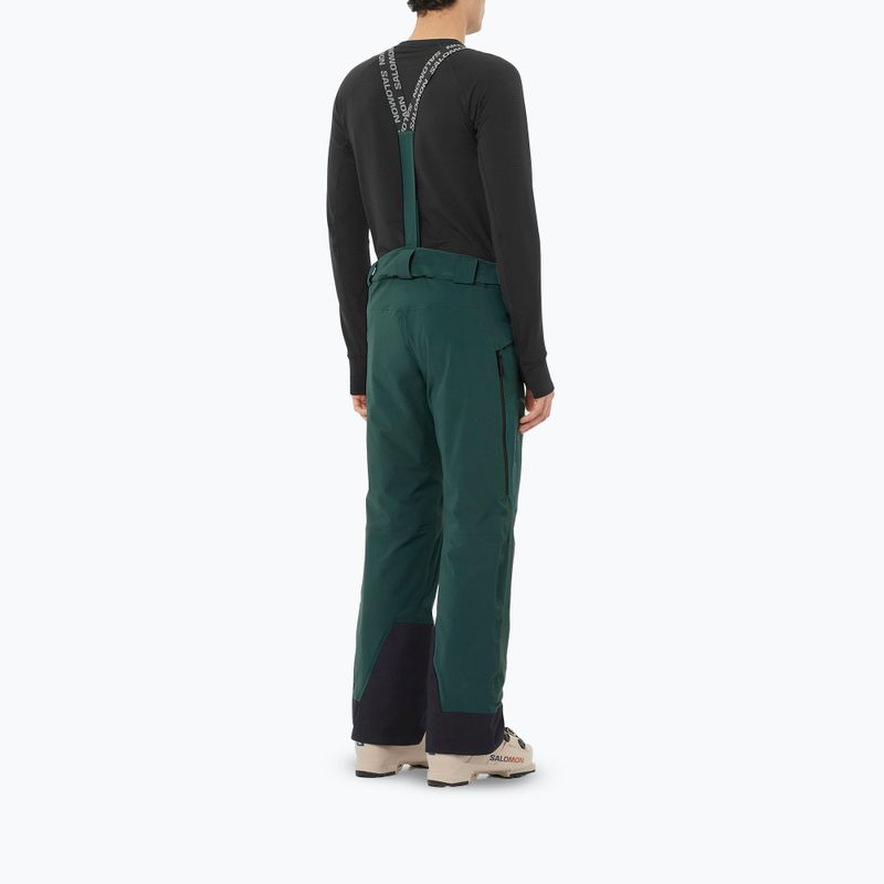 Pantaloni de schi pentru bărbați Salomon Spectral green gables 2