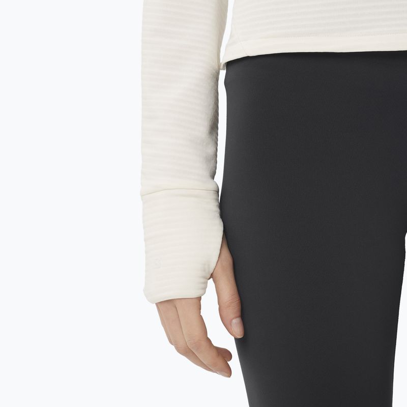 Bluză polar pentru femei Salomon Essential Lightwarm whisper white 4