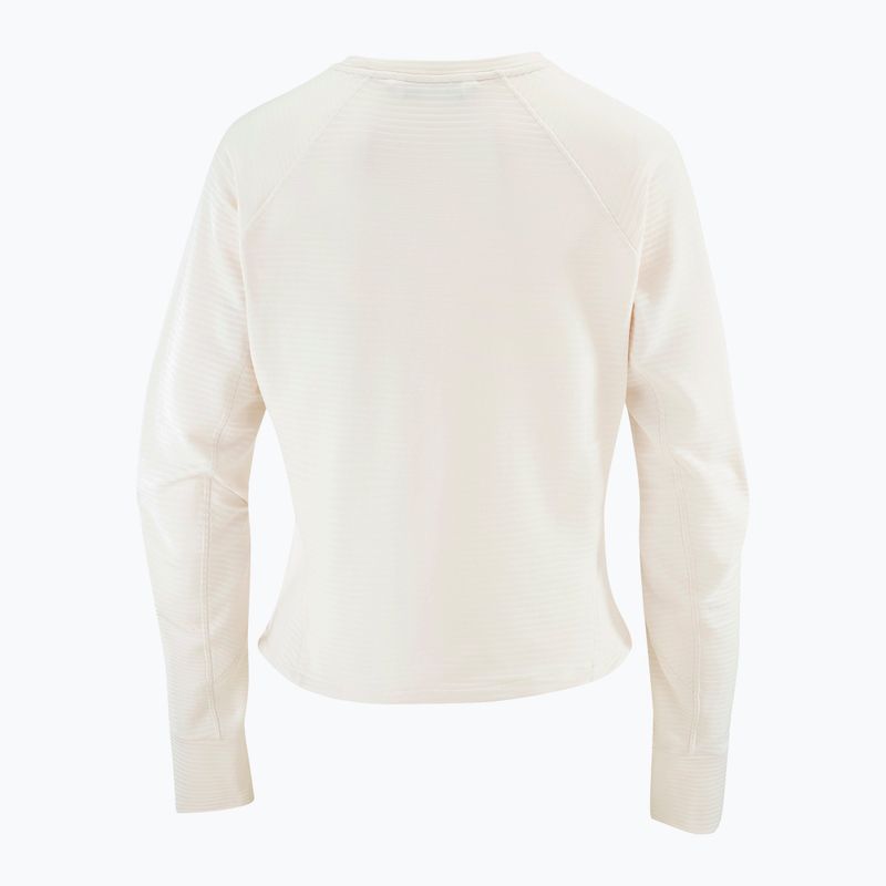 Bluză fleece pentru femei Salomon Essential Lightwarm whisper white 7