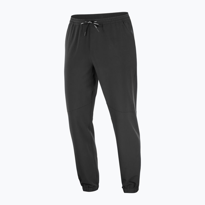 Pantaloni de alergare pentru bărbați Salomon Shakeout Hexaflow deep black 5