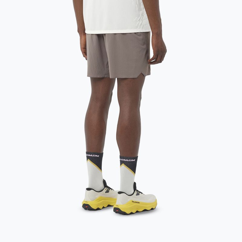 Pantaloni scurți de alergare pentru bărbați Salomon Sense Aero 7" iron 2