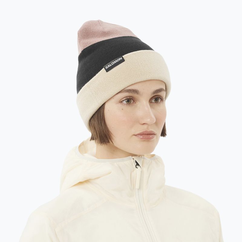 Căciulă de iarnă Salomon Flatspin Reversible  deep blue 3