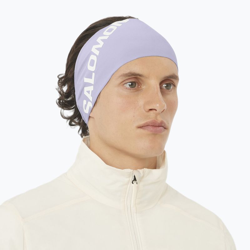 Bentiță pentru cap Salomon RS Pro sky/white 2
