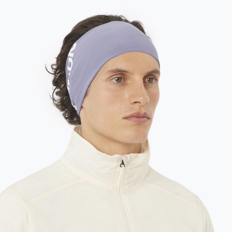Bentiță pentru cap Salomon RS Pro blue granite/white 2