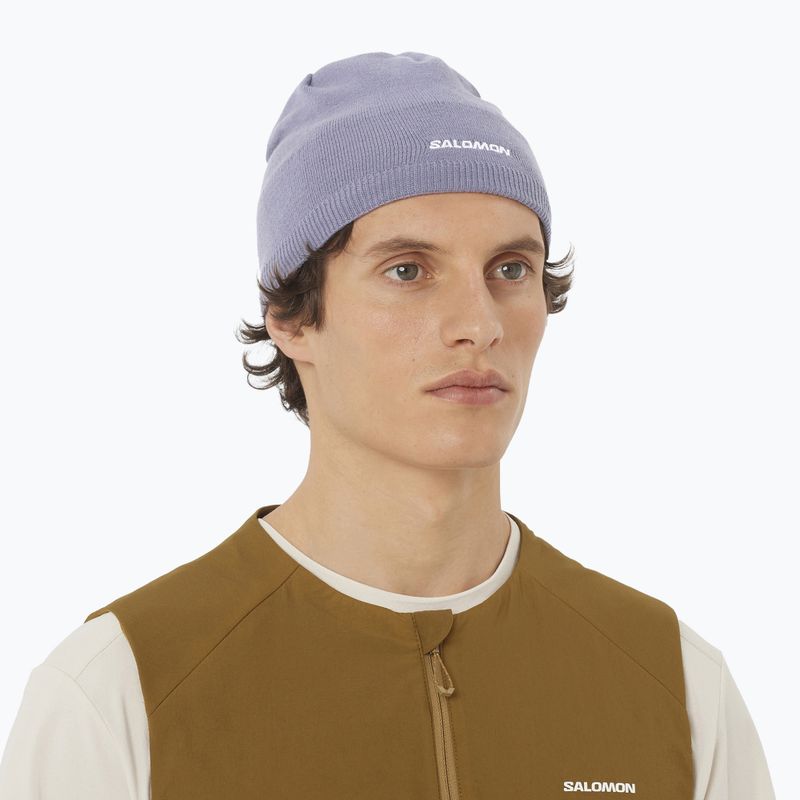 Căciulă de iarnă Salomon Beanie blue granite 2
