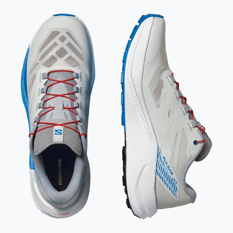 Încălțăminte de alergare pentru bărbați  Salomon Pulsar lunar rock/white/french blue 8