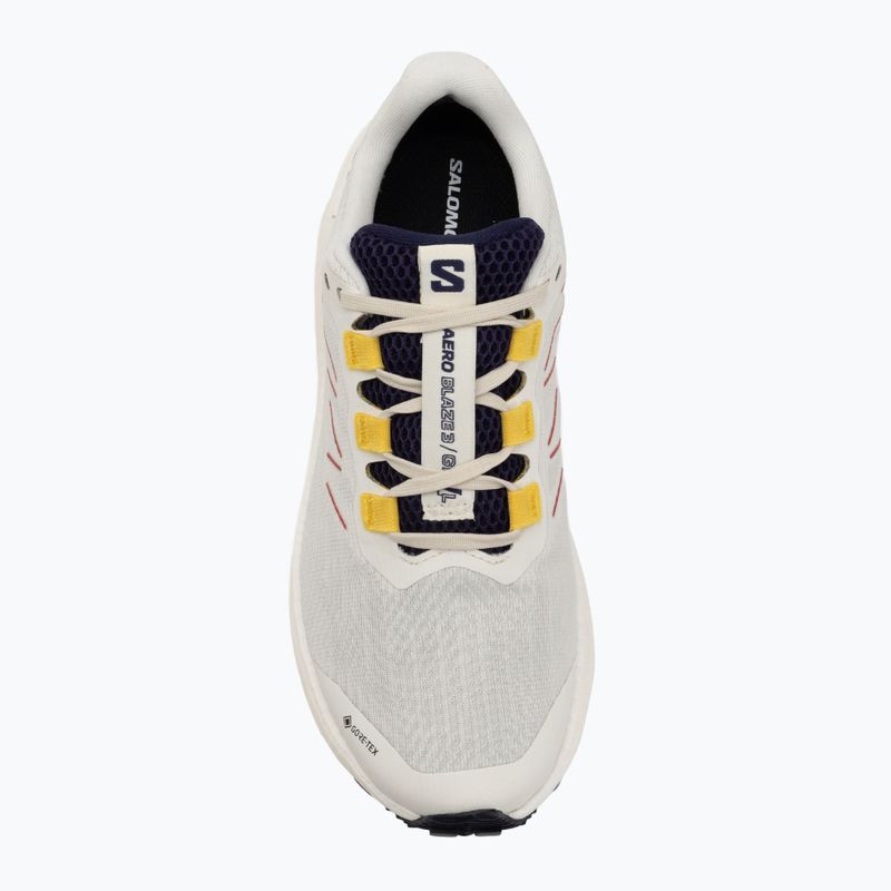 Încălțăminte de alergare pentru femei  Salomon Aero Blaze 3 Gravel GTX vanilla ice/astral aura/lemon 5
