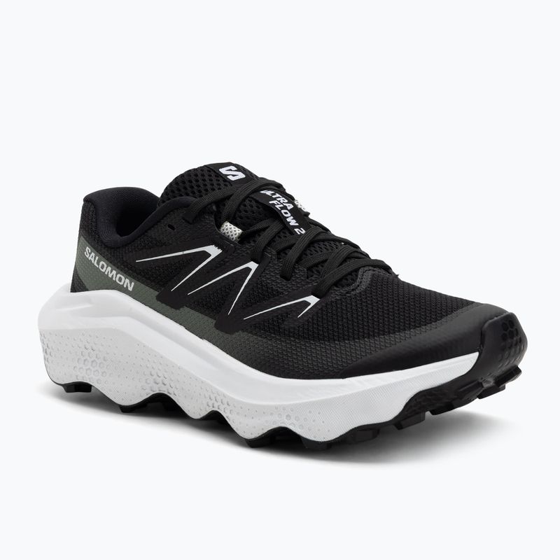 Încălțăminte de alergare pentru femei Salomon Ultra Flow 2 black/white/agave green