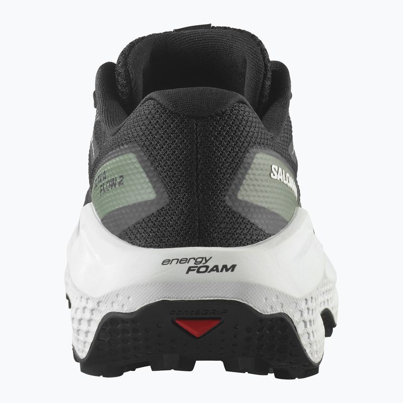 Încălțăminte de alergare pentru femei Salomon Ultra Flow 2 black/white/agave green 11