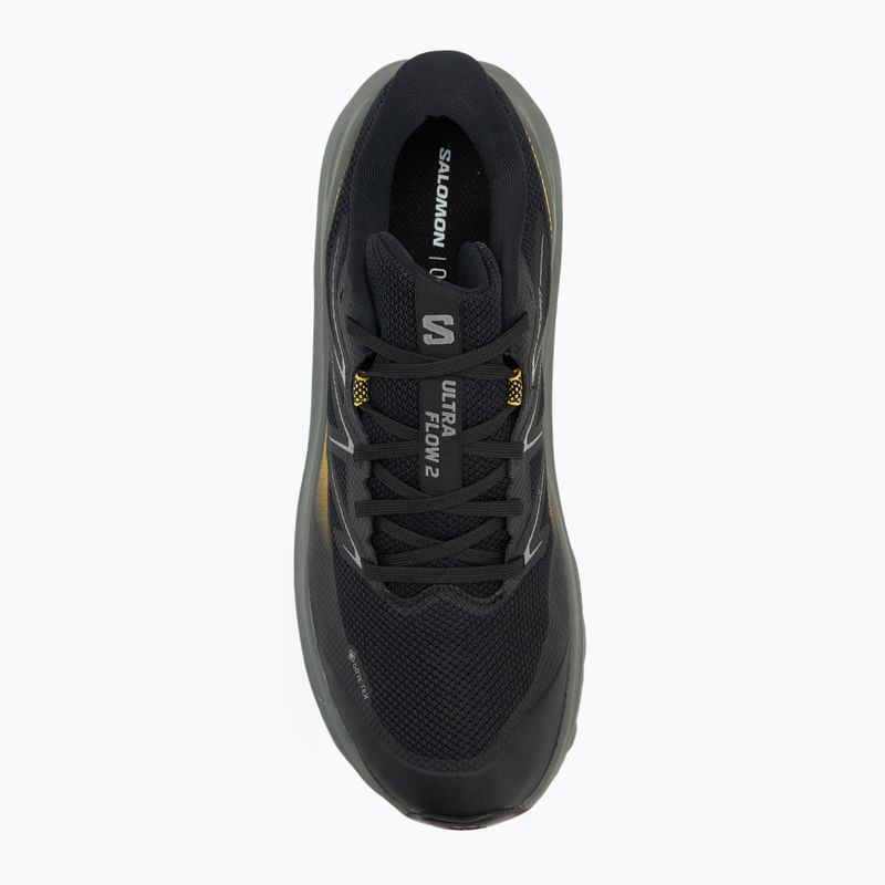 Încălțăminte de alergare pentru bărbați Salomon Ultra Flow 2 GTX black/sedona sage/incaberry 5