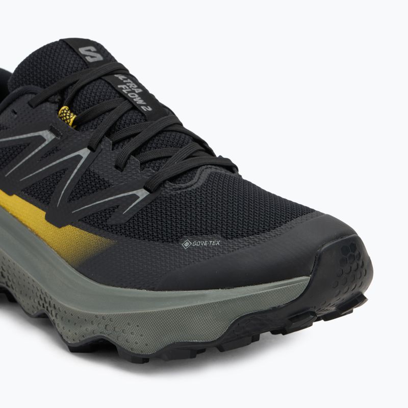Încălțăminte de alergare pentru bărbați Salomon Ultra Flow 2 GTX black/sedona sage/incaberry 7