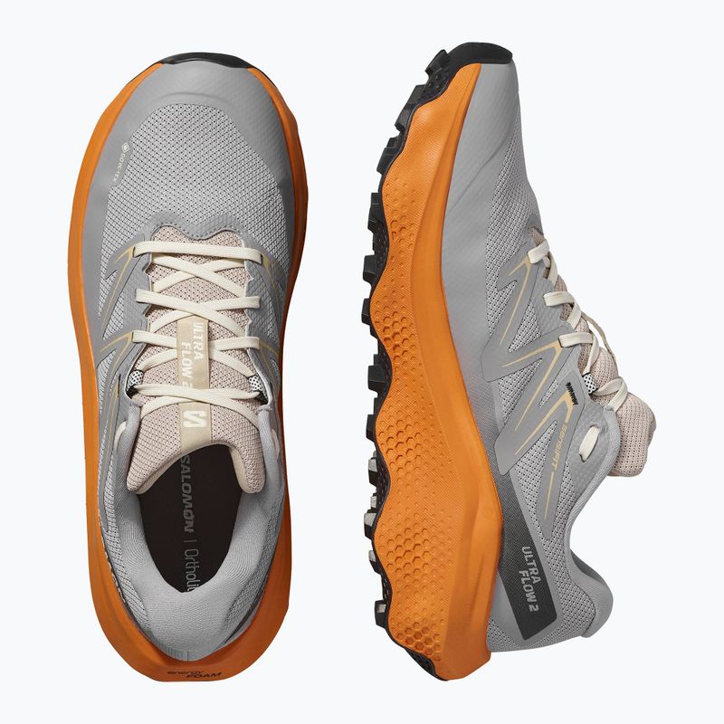 Încălțăminte de alergare pentru bărbați Salomon Ultra Flow 2 GTX gull/turmeric/white pepper 8