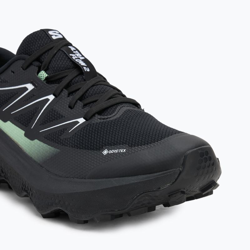Încălțăminte de alergare pentru bărbați Salomon Ultra Flow 2 GTX black/black/patina green 7